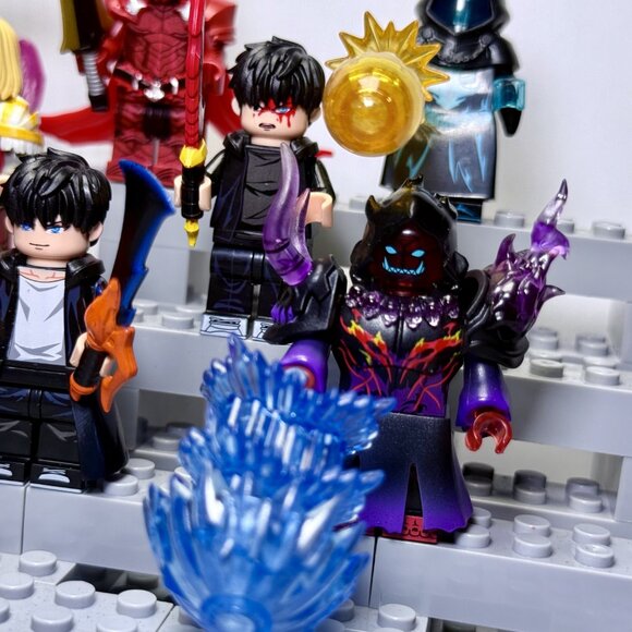 Solo Leveling Custom Minifigure Set – Sung Jinwoo, Igris, Beru & More (8pcs) - Picture 6 of 8